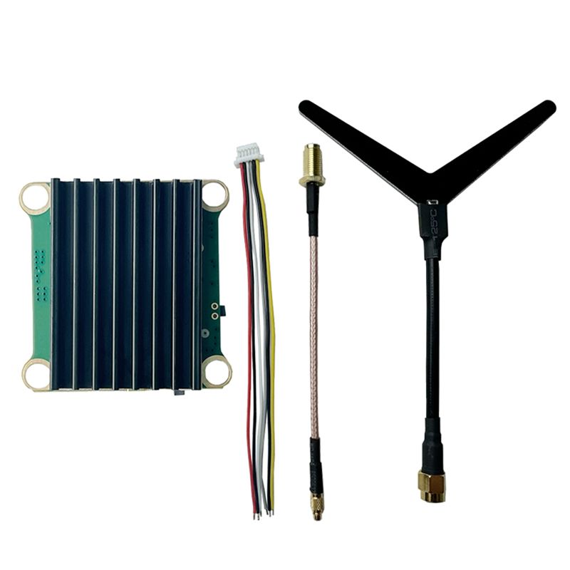 Drone Transmitter - 1.2G 1.3G VTX 3W 3000Mw 9チャンネルFPVオーディオビデオトランスミッター、FPV