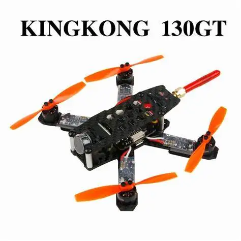 Drone Battery - KingKong LDARC 130GT 130mm カーボンファイバー クアッドコプター