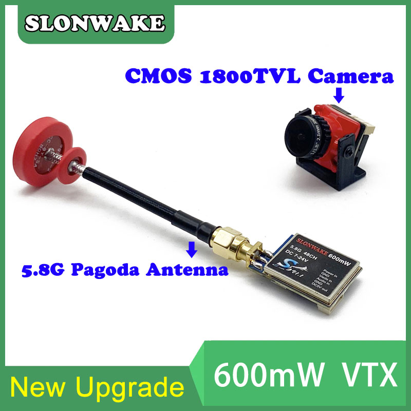 5.8 グラム 48CH 600mW 調整可能な VTX-C - Drone Transmitter のレビューと価格