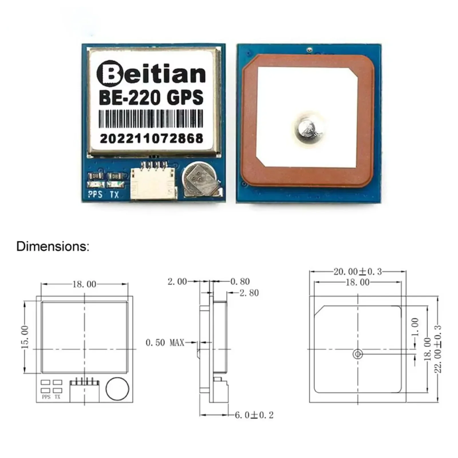 BE-220 M10050 超低消費電力GNSS受信機 GP - Drone Gps Module のレビューと価格