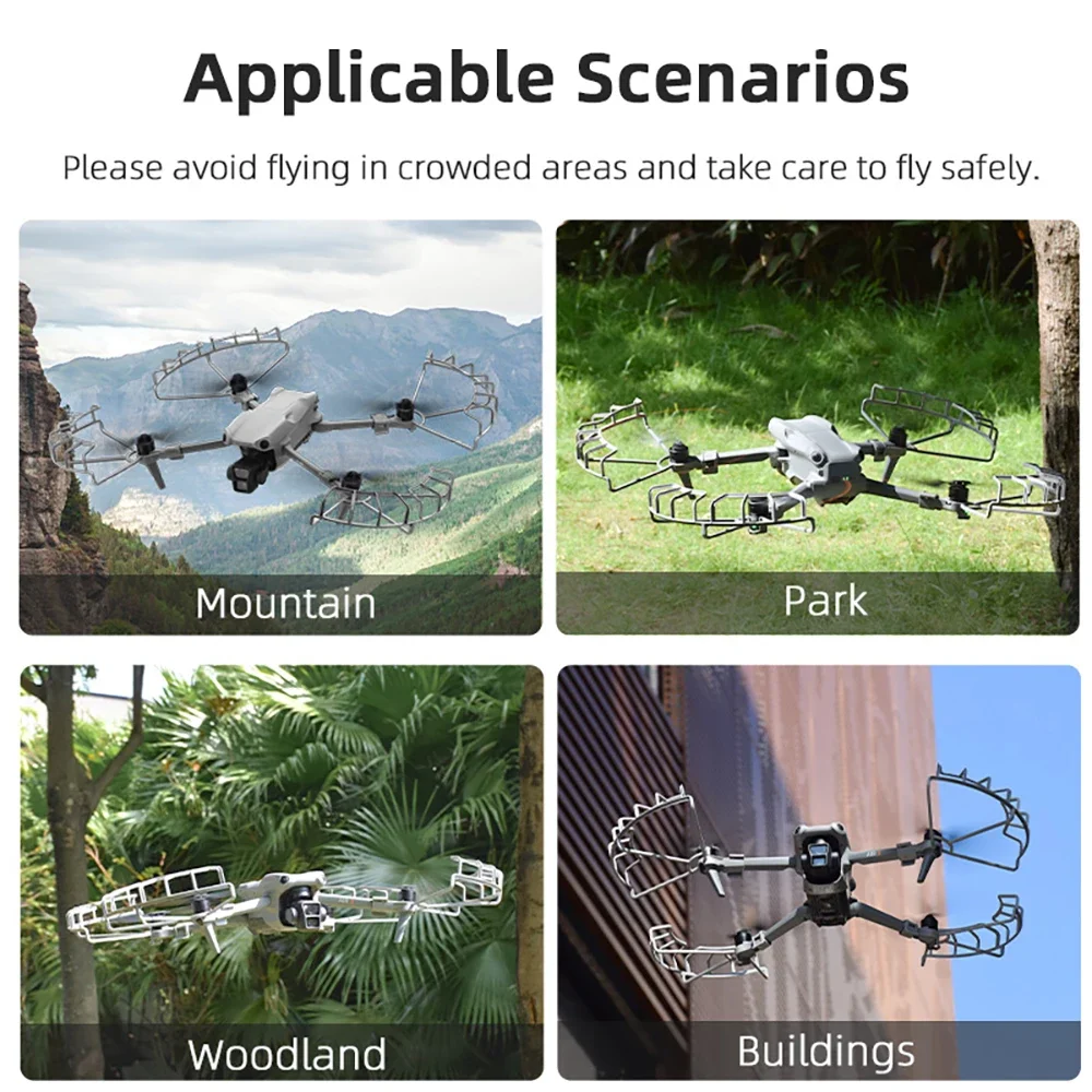Dji Air 3s用プロペラガード,クイックリリース,保護 - Drone Propeller Guard のレビューと価格