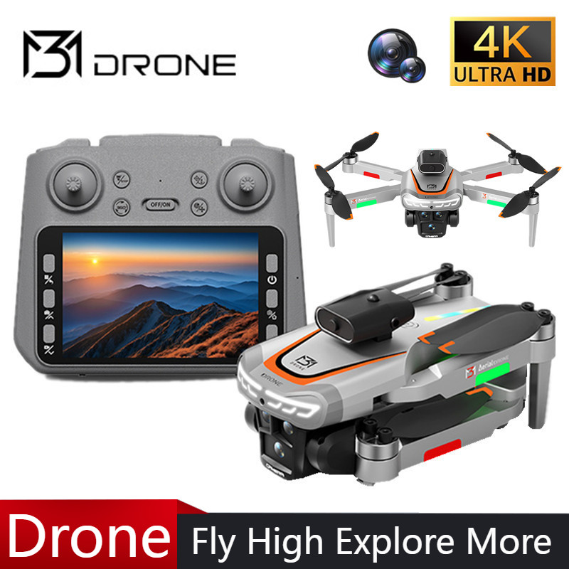 M3 プロフェッショナルドローン 4K HD 航空写真 4. - Drone Gimbal のレビューと価格