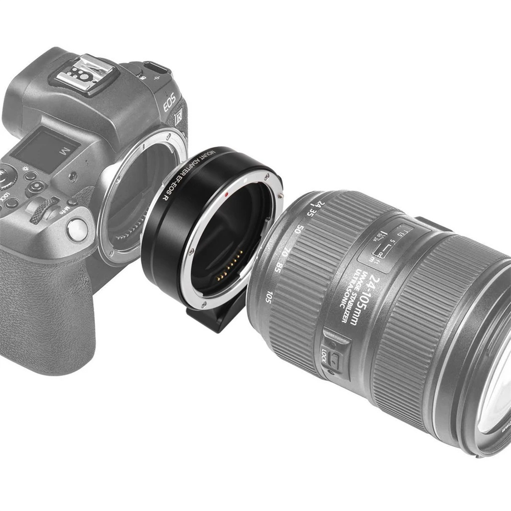 EOS R マウントアダプター EF/EF-S レンズから  - Canon Camera Eos R50 のレビューと価格