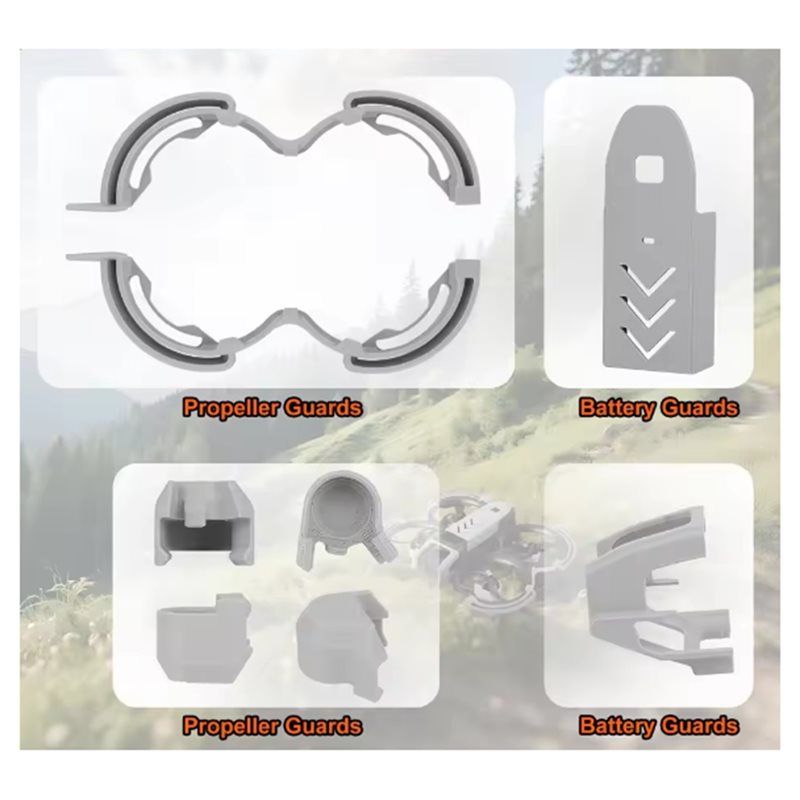 ABVO-DJI Avata 2 ドローン保護セット プロペ - Drone Propeller Guard のレビューと価格