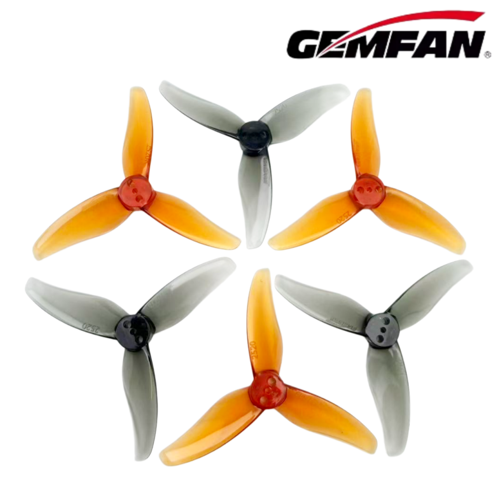 4ペア Gemfan Hurricane 2520 2.5X - Drone Propeller のレビューと価格