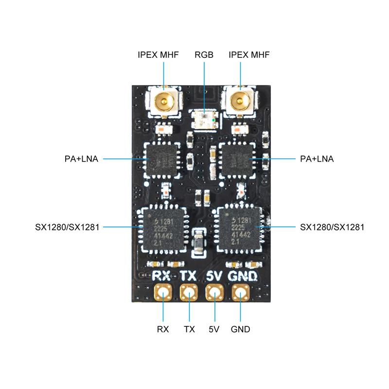 BETAFPV SuperD ELRS レシーバー 2.4G - Drone Antenna のレビューと価格