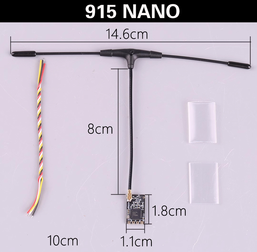 BAYCK ExpressLRS 915MHz ナノレシーバ - Drone Antenna のレビューと価格