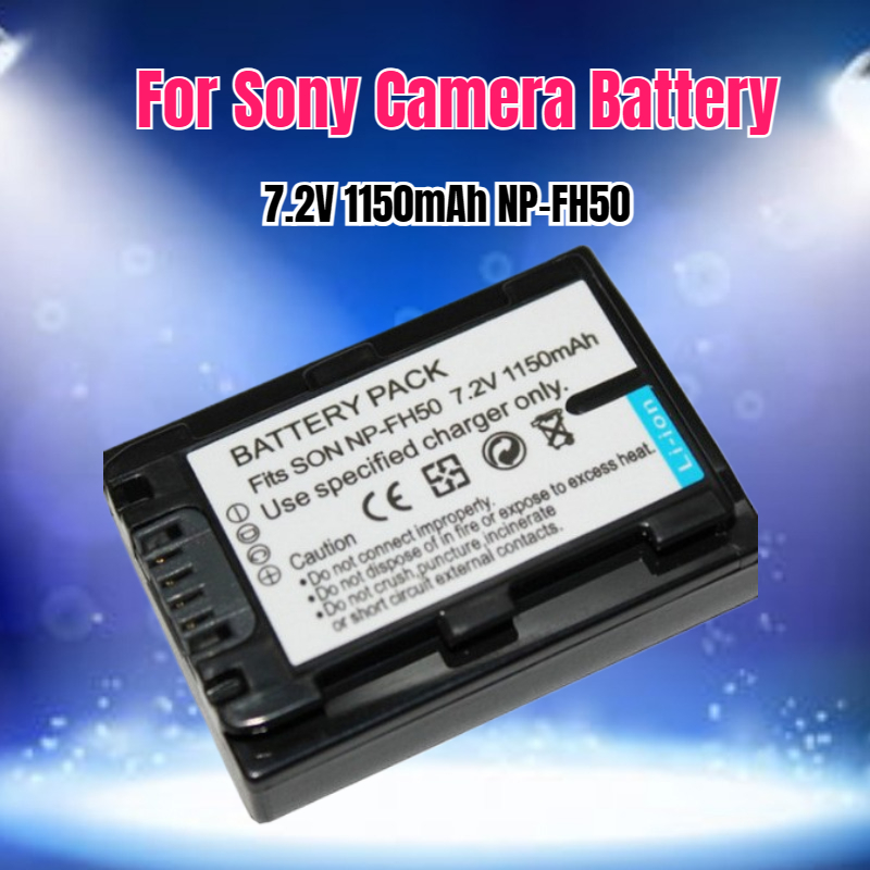 7.2V 1150mAh NP-FH50 カメラバッテリー  - Drone Camera のレビューと価格
