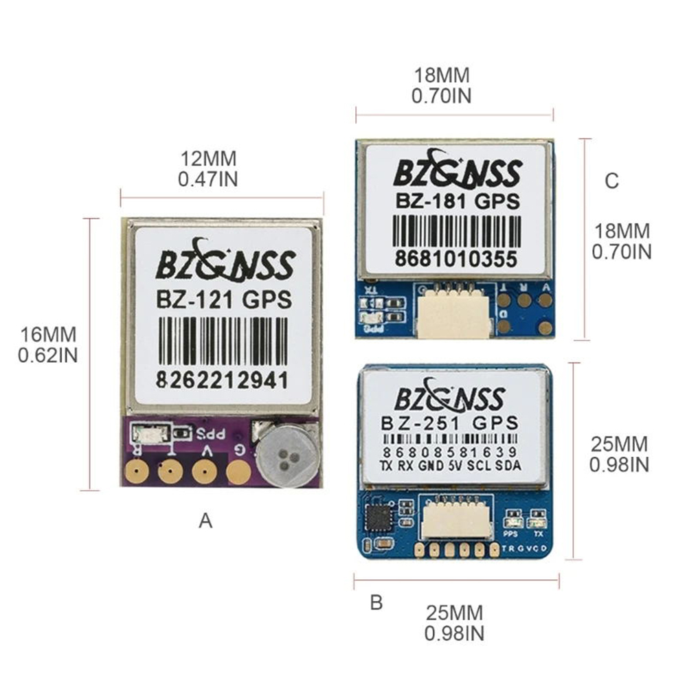BZ-181 GPSモジュール デュアルプロトコル リターン - Drone Gps Module のレビューと価格