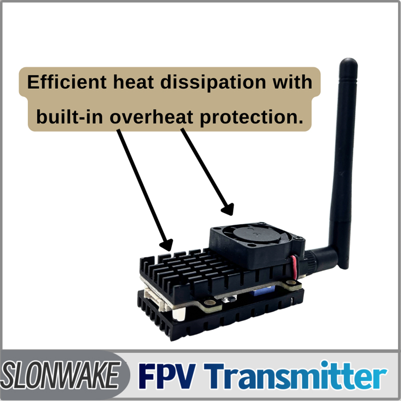 SLONWAKE 5.8G 3000mW シミュレーション  - Drone Transmitter のレビューと価格